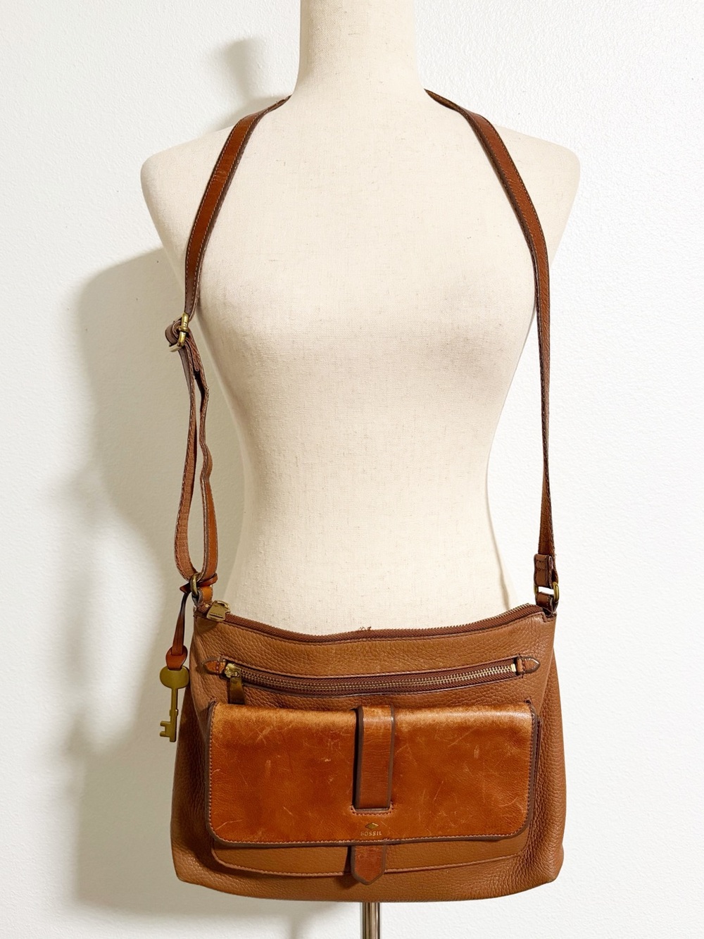 Fossil Leather Crossbody Purse